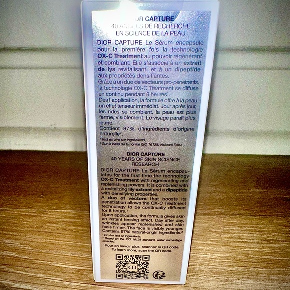 Dior Capture Le Sérum - Silver and White - Picture 2 of 8